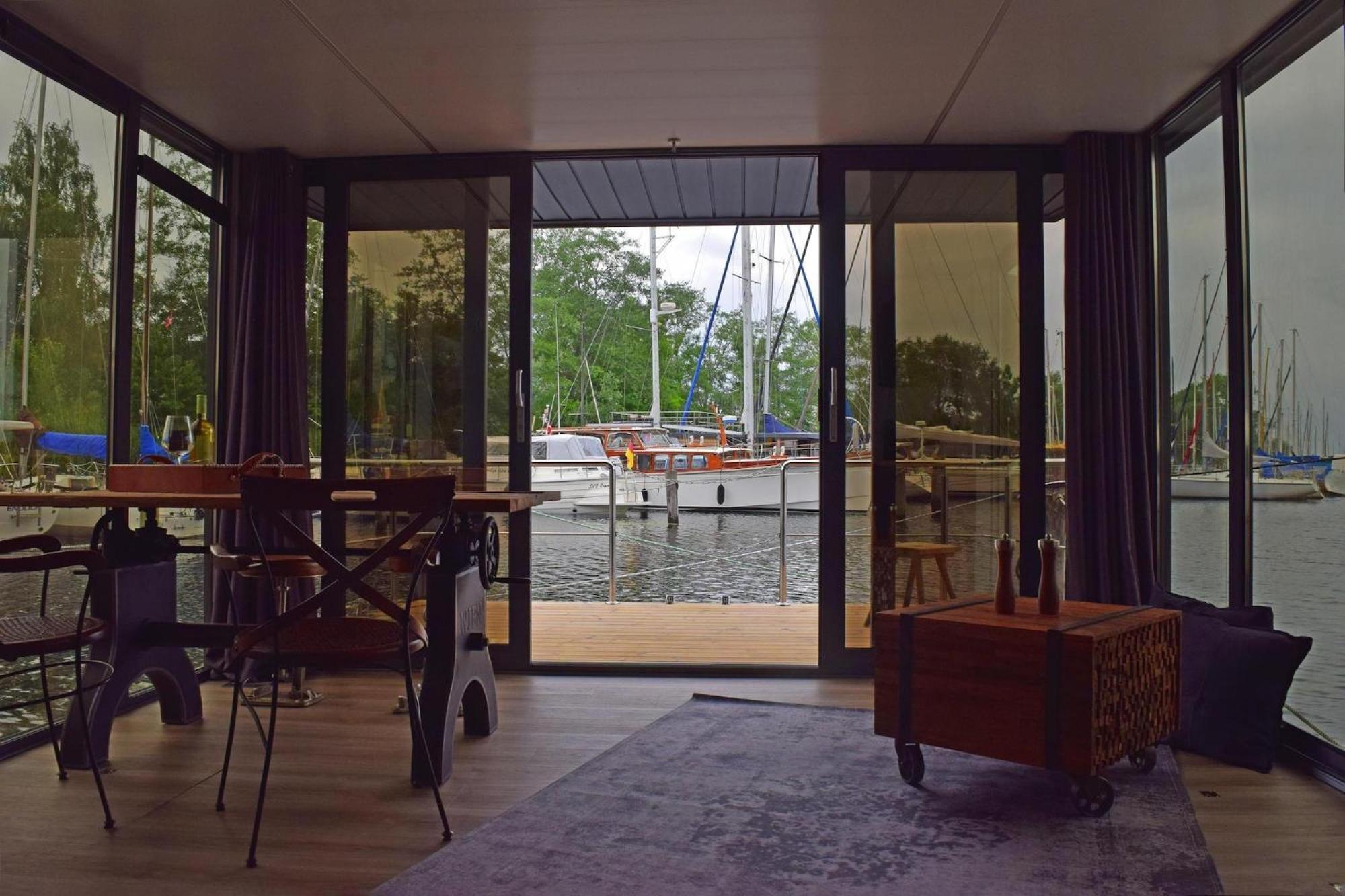 מלון Houseboat Leni פלאנסבורג מראה חיצוני תמונה